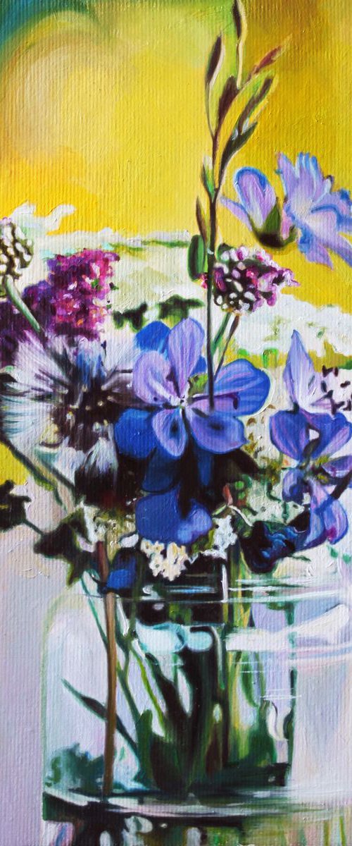 small summer bouquet by Darya Klunnikova