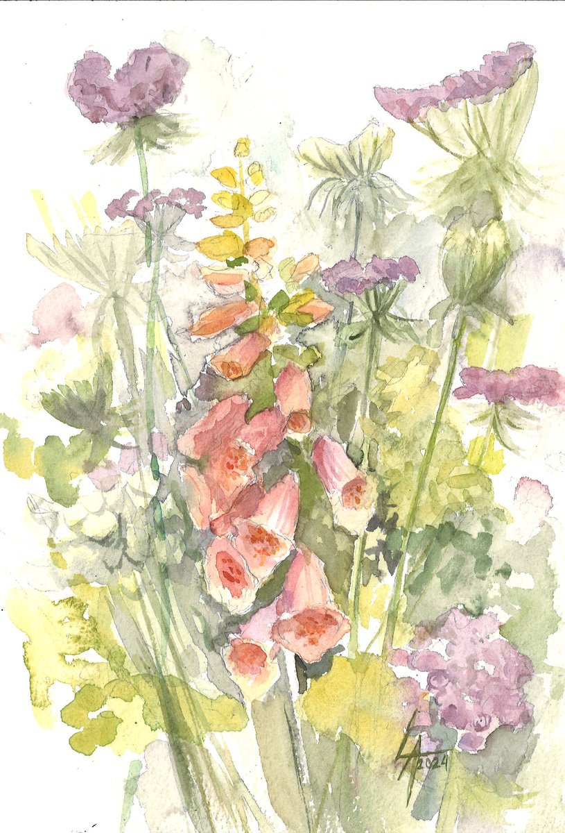 Summer tenderness by Elena Lykhodid