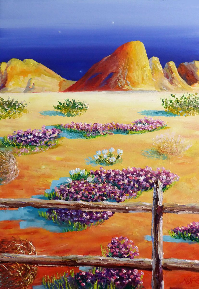 Impressionistic Landscape Oil Painting By Narek Hambardzumyan, 18 X 26", Tuesday, Original Artwork
