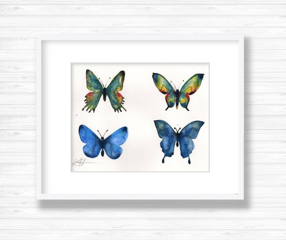 Four Butterflies 2