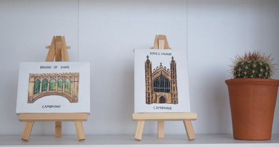 King's College Chapel - Cambridge - Mini Canvas