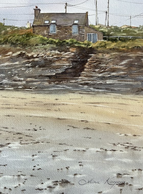 Garrylucas beach landscape