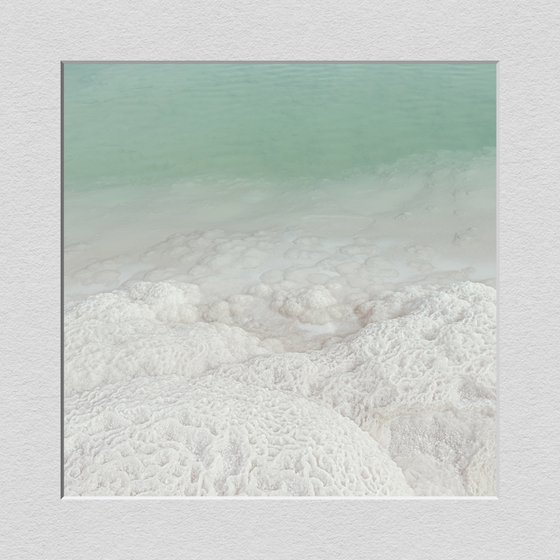 Dead Sea. Salt