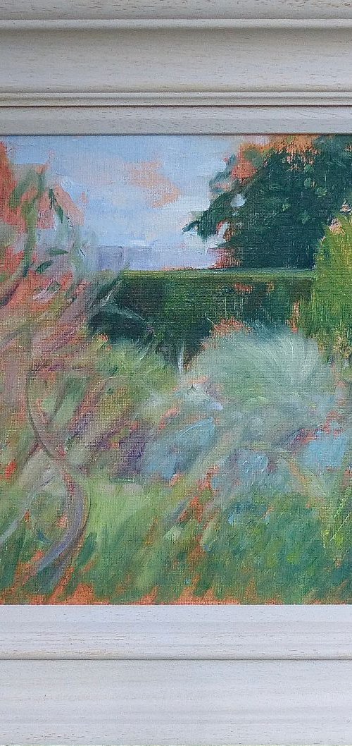 Border at Nymans by Alexandra Morris