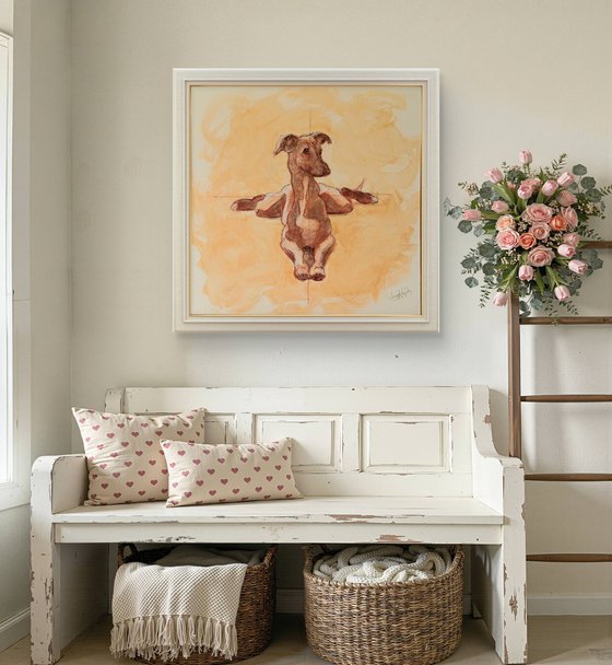 Frog Legs (Whippet)!