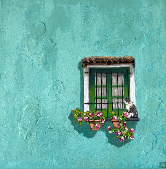 Textured Walls - Cat