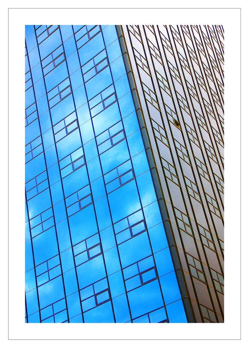 Geometric Cityscapes Photograph By Beata Podwysocka, 20 X 28, Facade 43, Original Artwork