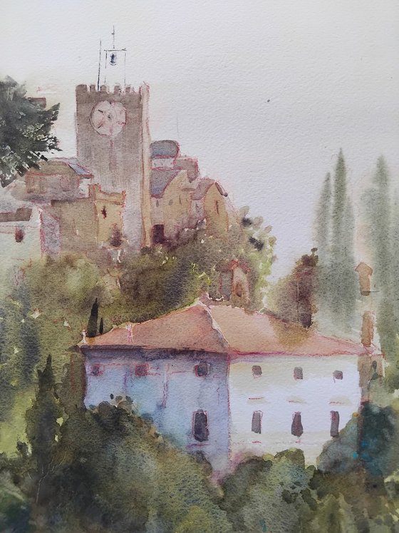Montekatini in green Italy