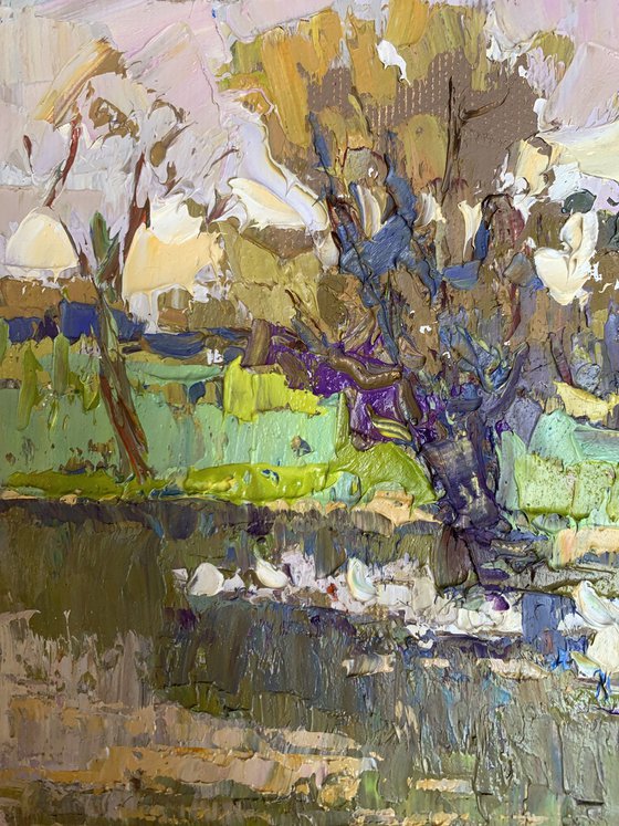 Geese in the Lake