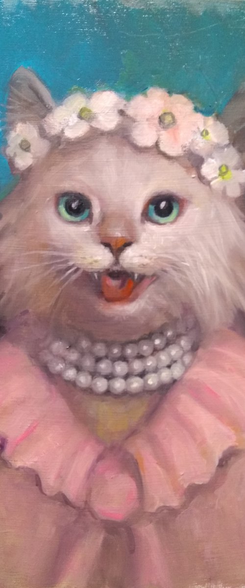 Laughing Cat by HELINDA (Olga Müller)