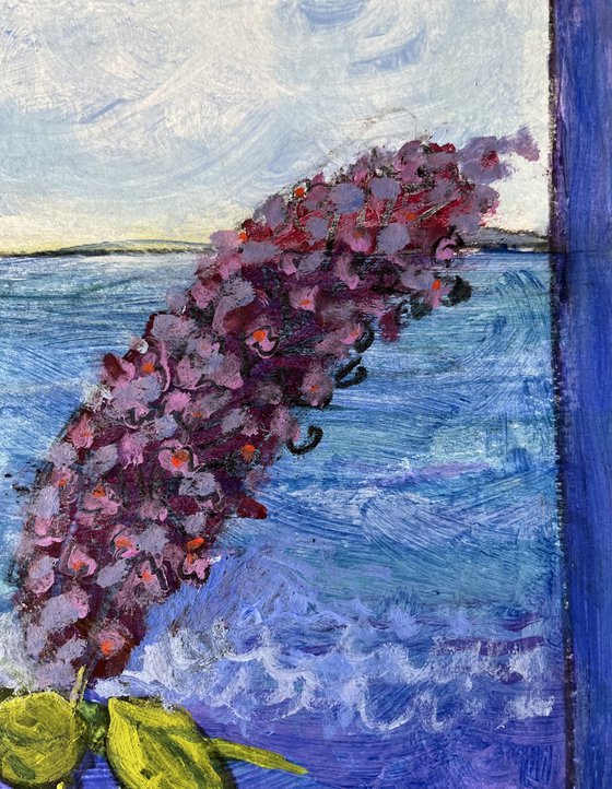 Flowers in a Seascape