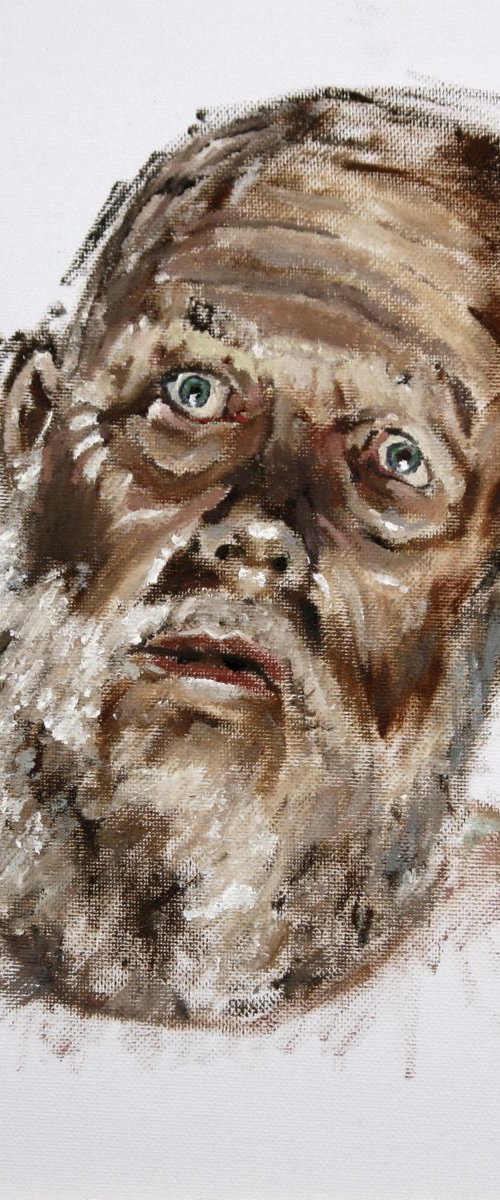 Waiting For News Of His Wife by Ryan  Louder