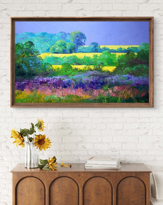 Rapeseed fields