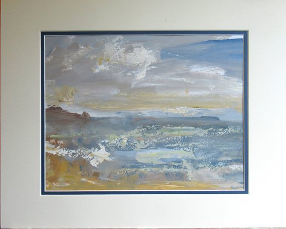 Jurassic Coast oil Sketch