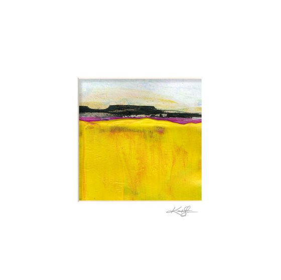 Mesa 128 - Southwest Abstract Landscape Painting by Kathy Morton Stanion