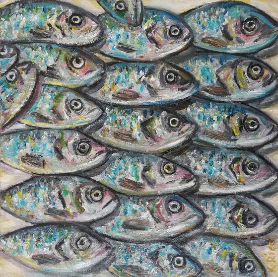 Grape and Fishes