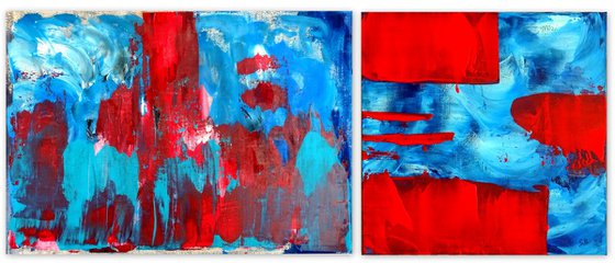 Just blue and red 2