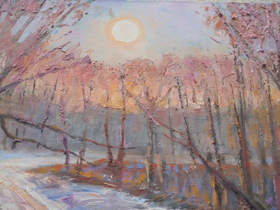 Evening at the waterfall