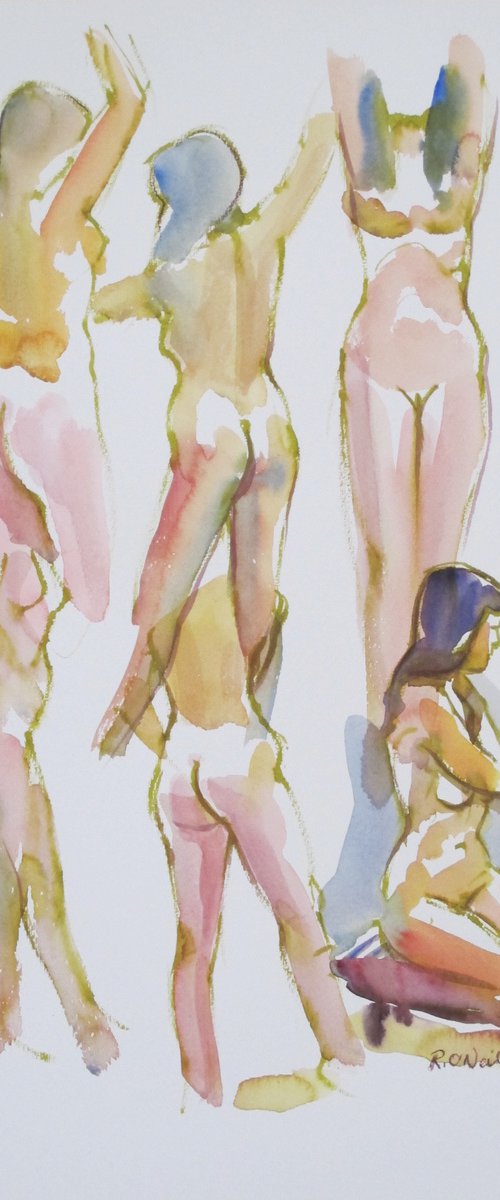 female nude 6 poses by Rory O’Neill