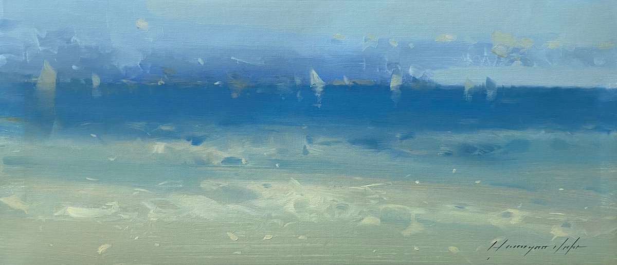 Catalina Island By Vahe Yeremyan, 22 X 10, Artwork For Sale On Artfinder