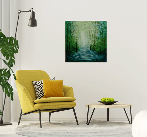 Sunlight Serenade Forest Glade