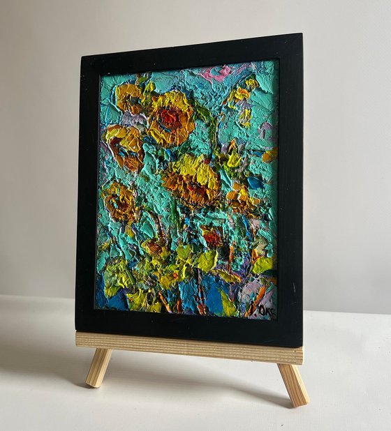 Sunflowers in the field