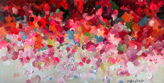 'Summer bloom' - 72x36"