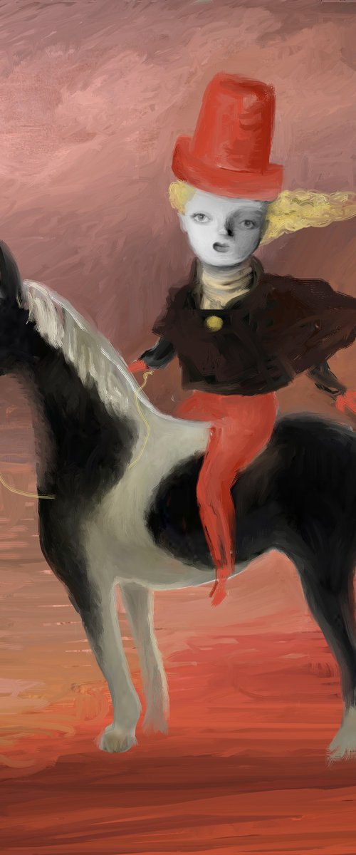 Lone Rider by Catherine Denvir