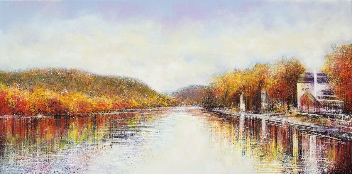 Delaware River Valley In The Fall by Marc Todd Artfinder