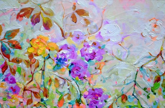 The Untouched Gleam of Roses