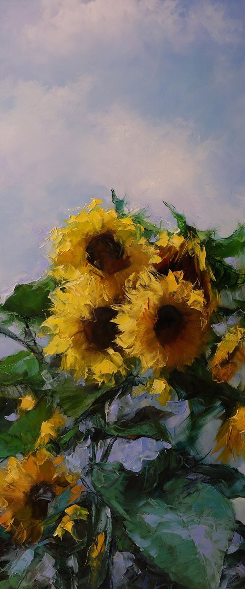 "Sunny flowers" by Gennady Vylusk