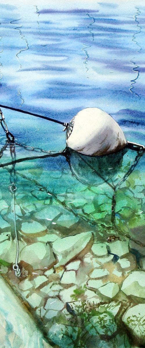 A Buoy from Villeneuve by Ksenia Astakhova