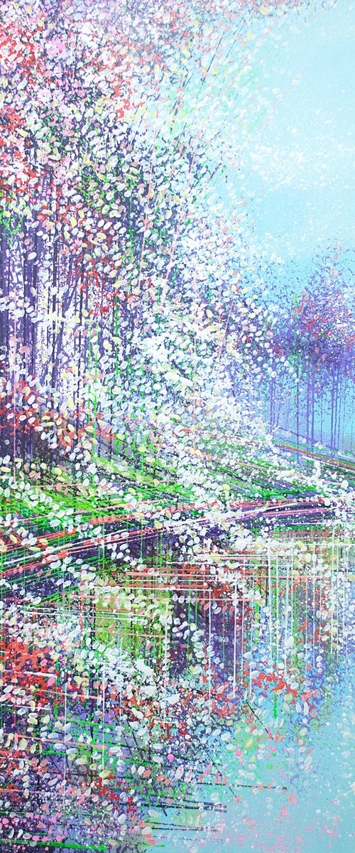 Spring Trees Reflected by Marc Todd