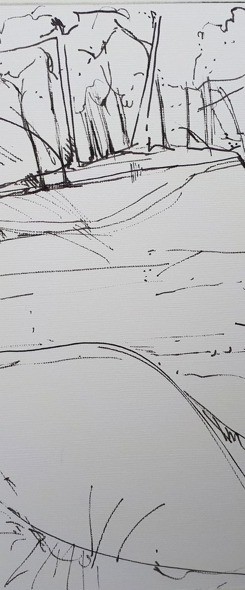 DIARY DRAWING 05 08 18  No. 5 by Frank Barnes