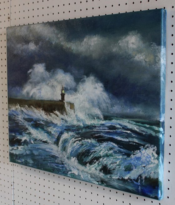 Stormy Seas Folkestone