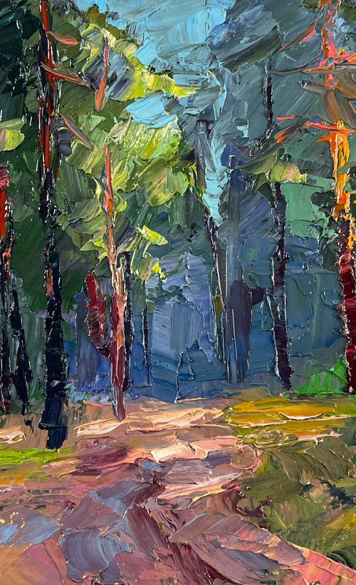 The Silence of the Summer Forest by Boris Serdyuk