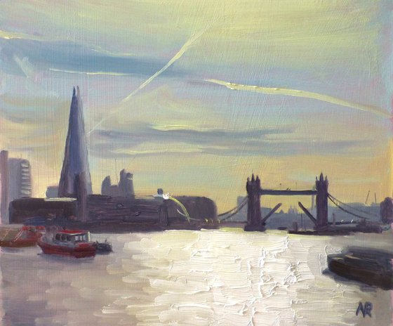 Tower Bridge from Rotherhithe