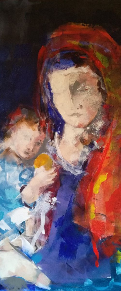 Madonna 18 by Marina Del Pozo