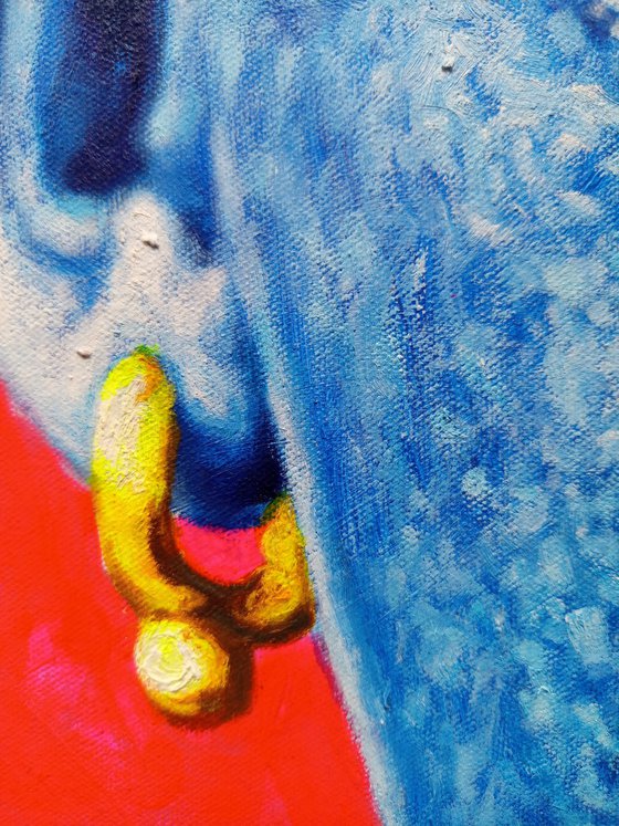 "Crowned by innocence"