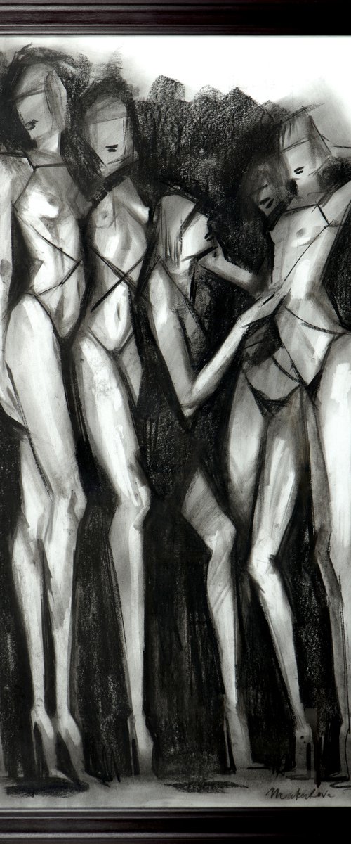 Welcome to Cabaret (120x80cm/47x31in) by Inga Makarova