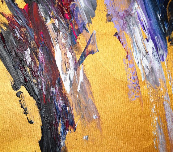 Gold Abstraction C 1