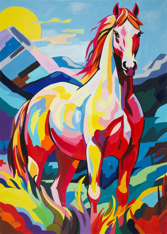 Young horse