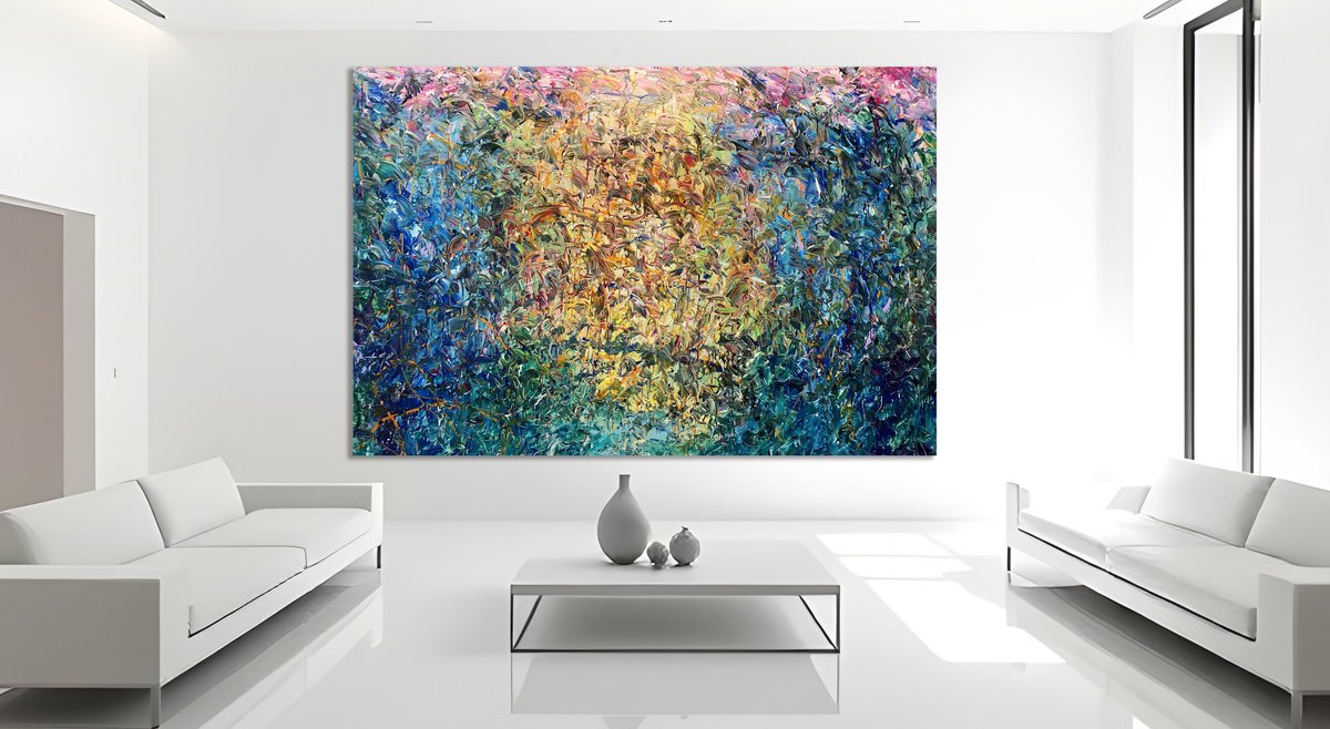 Presence Of Mind And Spirit By Estelle Asmodelle, 94 X 63, Artwork For Sale On Artfinder