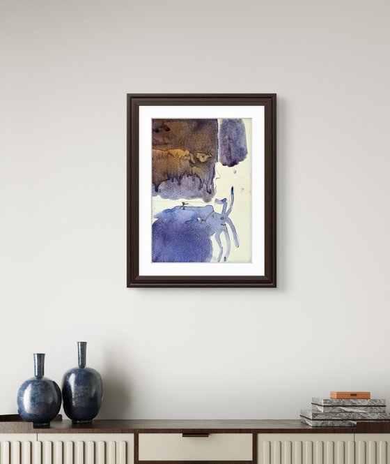 Majestic Purple Abstract