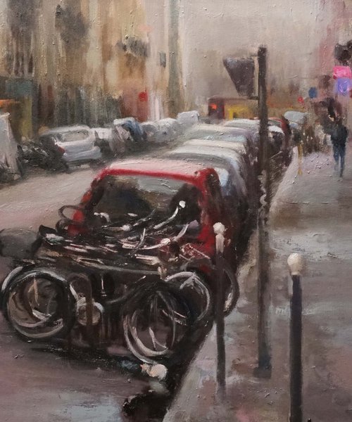 Street in paris 12 by Manuel Leonardi