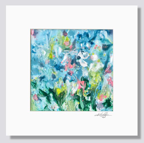 Floral Melody 43 - Floral Abstract Painting by Kathy Morton Stanion by Kathy Morton Stanion
