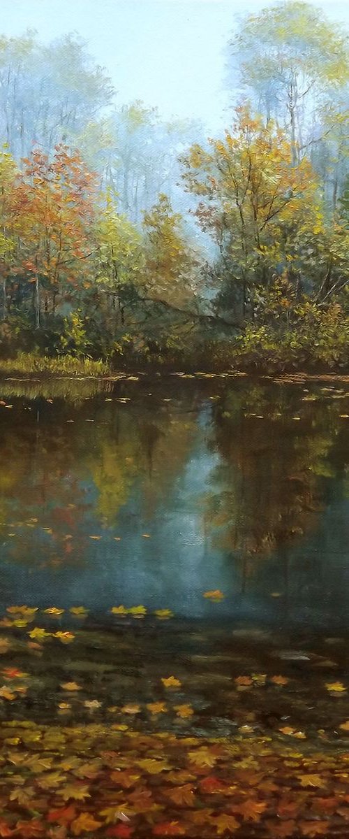 October. Landscape by Oleg Riabchuk