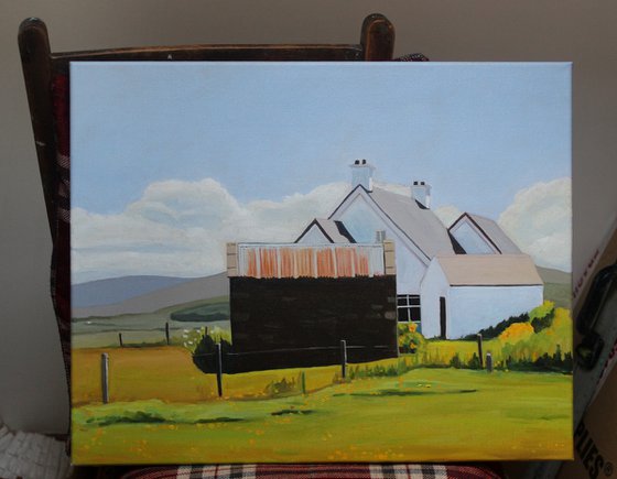The Tin-Roofed Shed at Marameelan, Donegal