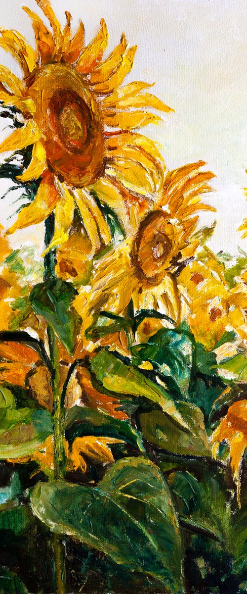 Sunflowers by Aleksandr Neliubin