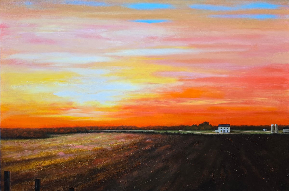 Gift Of Dawn By Faith Patterson, 36 X 24, Artwork For Sale On Artfinder